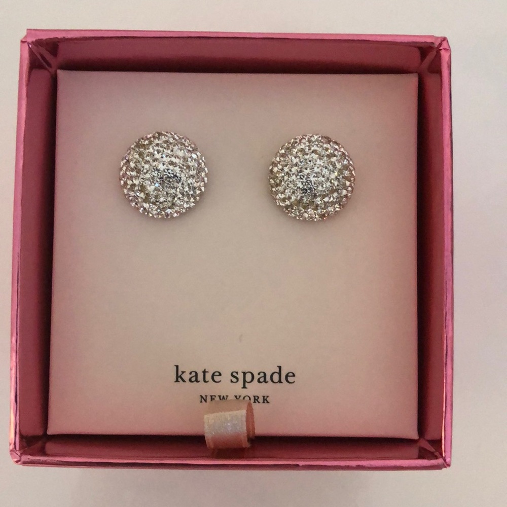 Kate spade crystal earrings